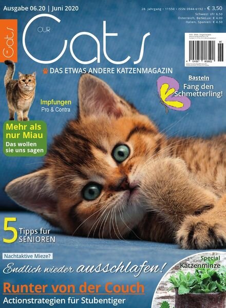 Our Cats – Juni 2020 Cover