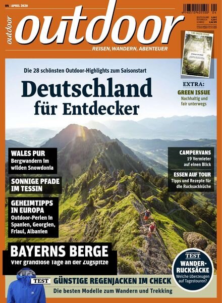 Outdoor – April 2020 Cover