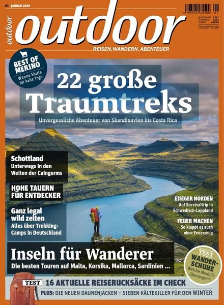 Outdoor – Januar 2020 Cover