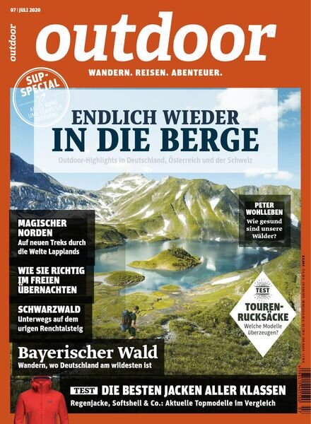 Outdoor – Juli 2020 Cover