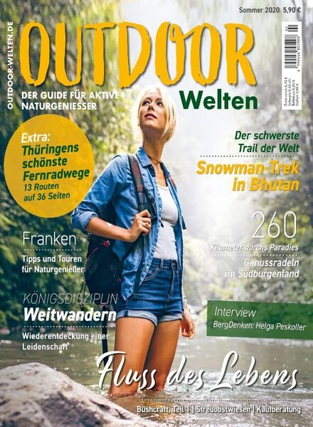 Outdoor Welten – Sommer 2020 Cover