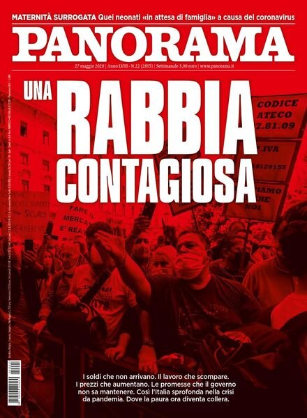 Panorama Italia – 27 Maggio 2020 Cover