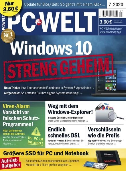 PC-WELT – 05 Juni 2020 Cover