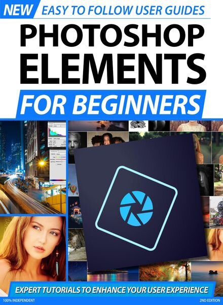Photoshop Elements For Beginners 2nd Edition – May 2020 Cover