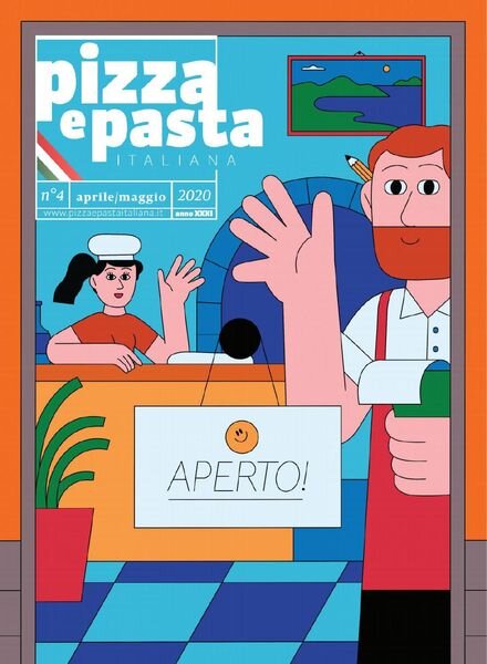 Pizza e Pasta Italiana – Aprile-Maggio 2020 Cover