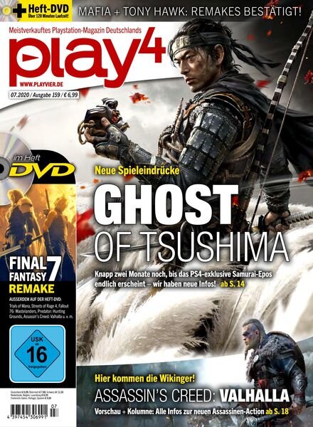 Play4 – 03 Juni 2020 Cover