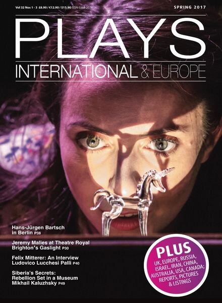 Plays International & Europe – Spring 2017 Cover