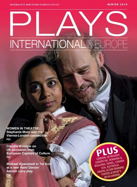 Plays International & Europe – Winter 2019 Cover