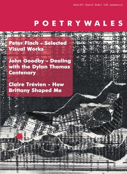 Poetry Wales – Autumn 2014 50.2 Cover
