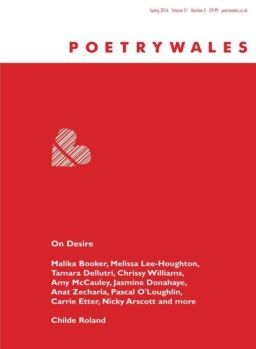 Poetry Wales – Spring 2016 51.3