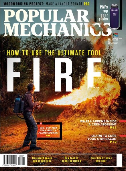 Popular Mechanics South Africa – July 2020 Cover