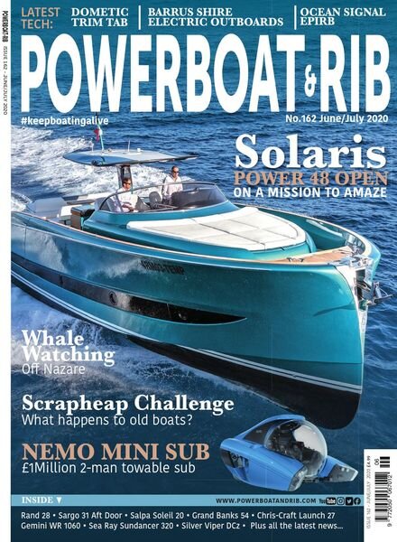 Powerboat & RIB – July 2020 Cover