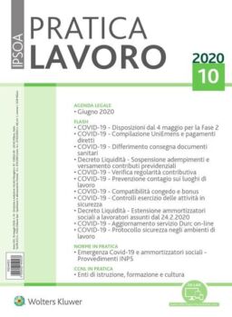 Pratica Lavoro 16 Maggio 2020