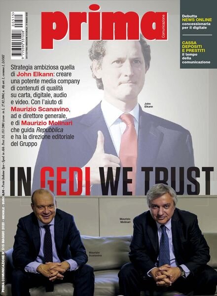 Prima Comunicazione – Maggio 2020 Cover