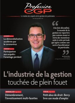 Profession CGP – avril 2020