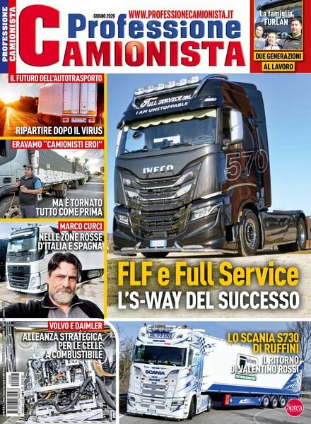 Professione Camionista – giugno 2020 Cover