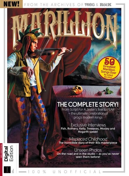 Prog Special Marillion – May 2020 Cover