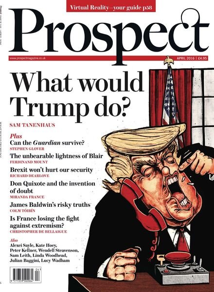 Prospect Magazine – April 2016 Cover