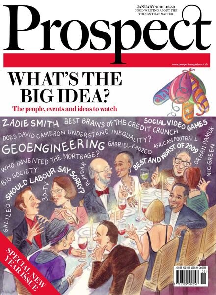 Prospect Magazine – January 2010 Cover