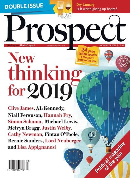 Prospect Magazine – January – February 2019 Cover
