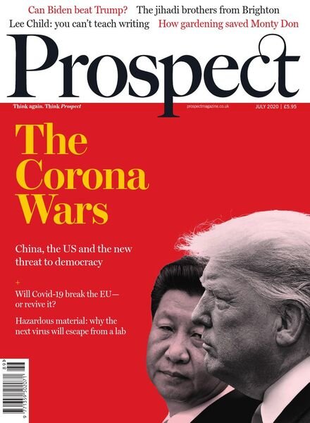 Prospect Magazine – July 2020 Cover