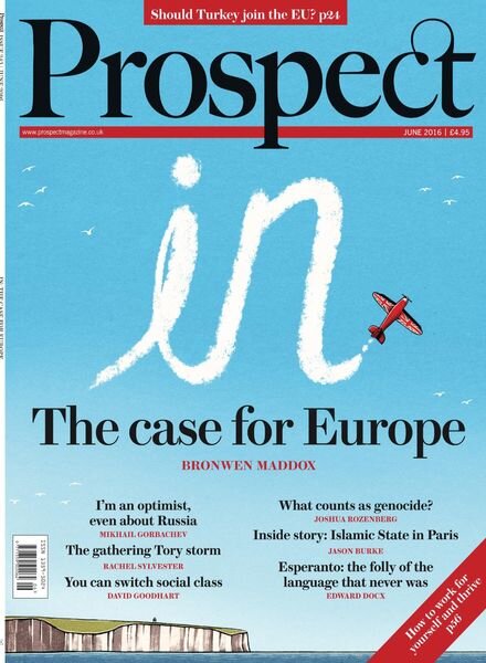 Prospect Magazine – June 2016 Cover