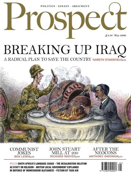 Prospect Magazine – May 2006 Cover