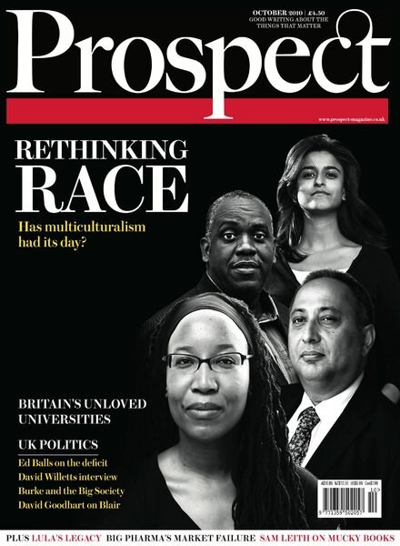 Prospect Magazine – October 2010 Cover