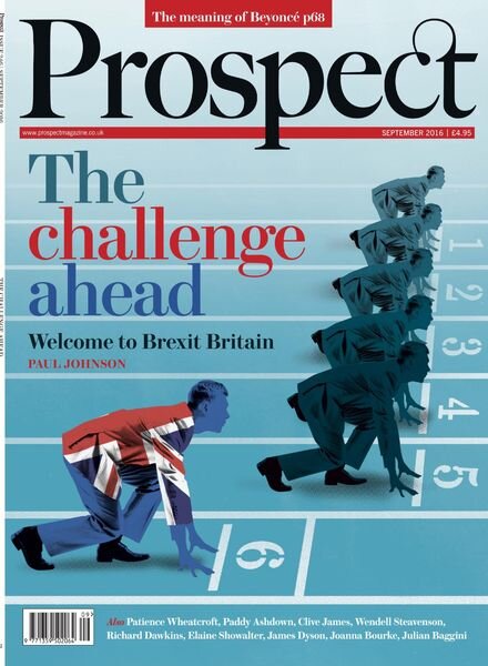 Prospect Magazine – September 2016 Cover