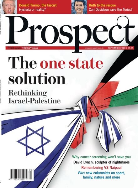 Prospect Magazine – September 2018 Cover