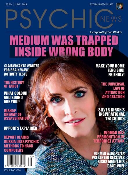 Psychic News – June 2019 Cover