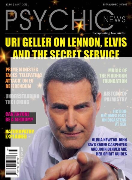 Psychic News – May 2019 Cover
