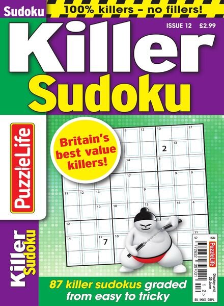 PuzzleLife Killer Sudoku – 28 May 2020 Cover