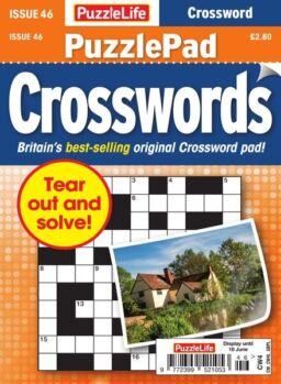 PuzzleLife PuzzlePad Crosswords – Issue 46 – May 2020