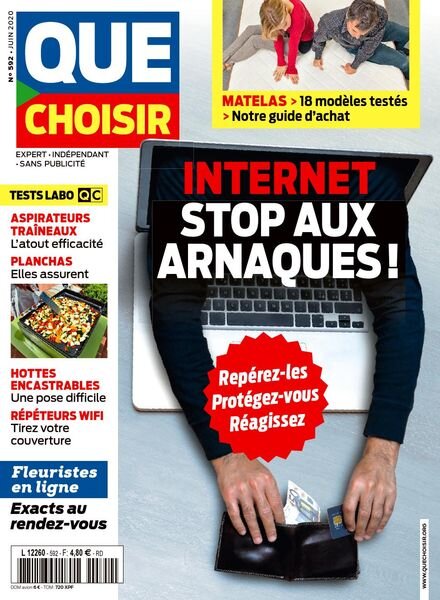 Que Choisir – Juin 2020 Cover
