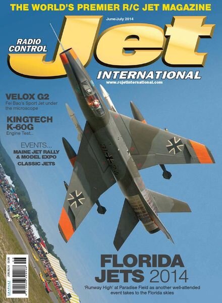 Radio Control Jet International – Issue 126 – June-July 2014 Cover