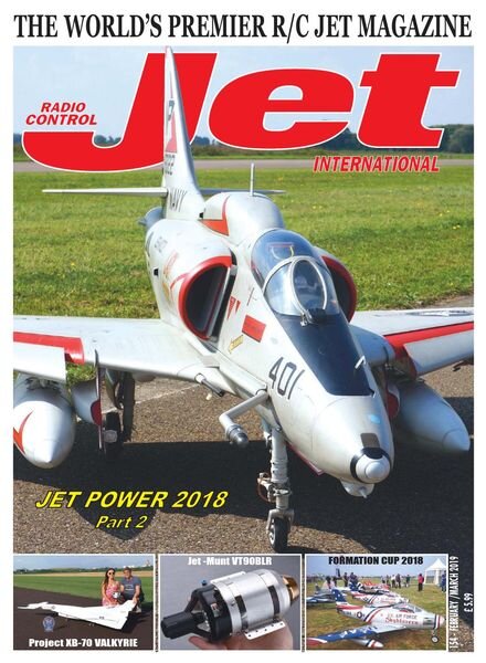 Radio Control Jet International – Issue 154 – February-March 2019 Cover