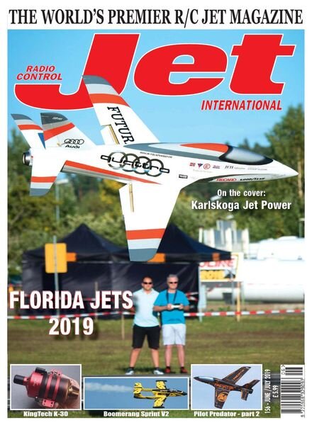 Radio Control Jet International – Issue 156 – June-July 2019 Cover