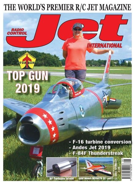 Radio Control Jet International – Issue 157 – August-September 2019 Cover