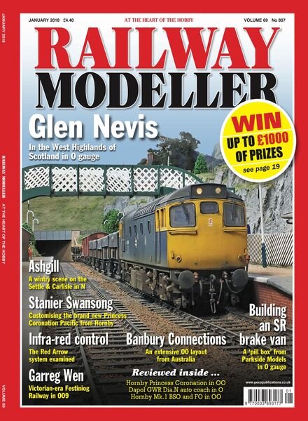 Railway Modeller – January 2018 Cover