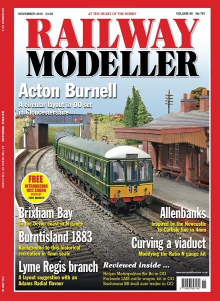 Railway Modeller – november 2015 Cover