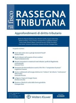 Rassegna Tributaria – Maggio 2020