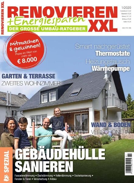 Renovieren + Energiesparen – Nr 1 2020 Cover
