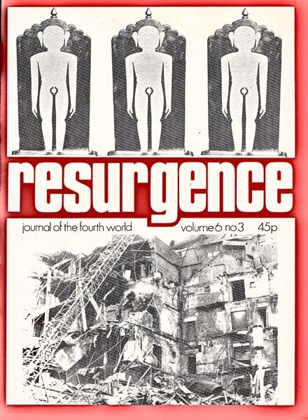 Resurgence & Ecologist – Resurgence, Vol 6 N 3 – Jul-Aug 1975 Cover