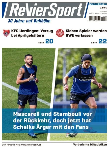 RevierSport – 04 Juni 2020 Cover