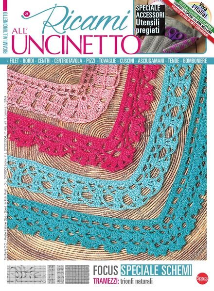 Ricami all’Uncinetto – Giugno -Luglio 2020 Cover