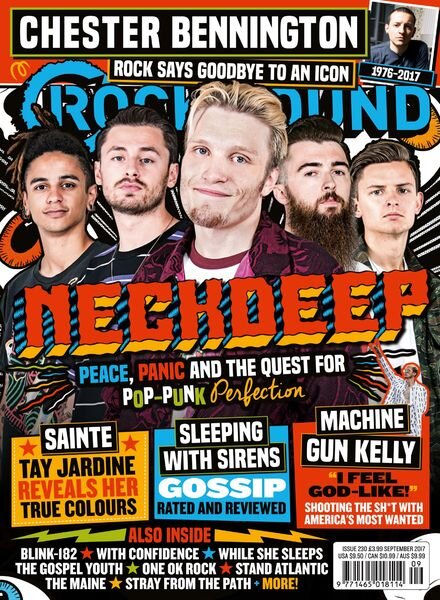 Rock Sound Magazine – September 2017 Cover