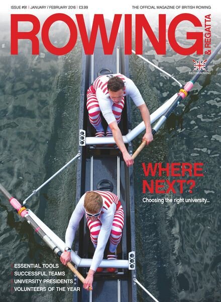 Rowing & Regatta – January – February 2016 Cover
