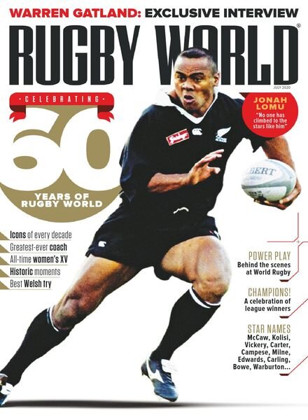 Rugby World – July 2020 Cover