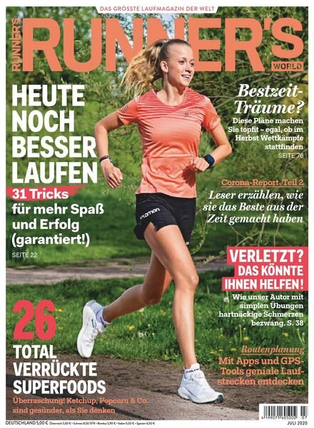 Runner’s World Germany – Juli 2020 Cover